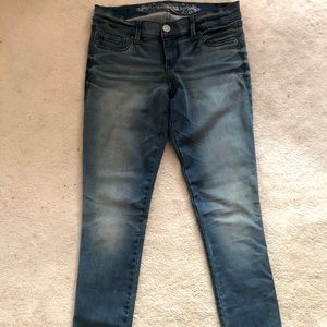 NWOT Express Blue Jean Legging | 8